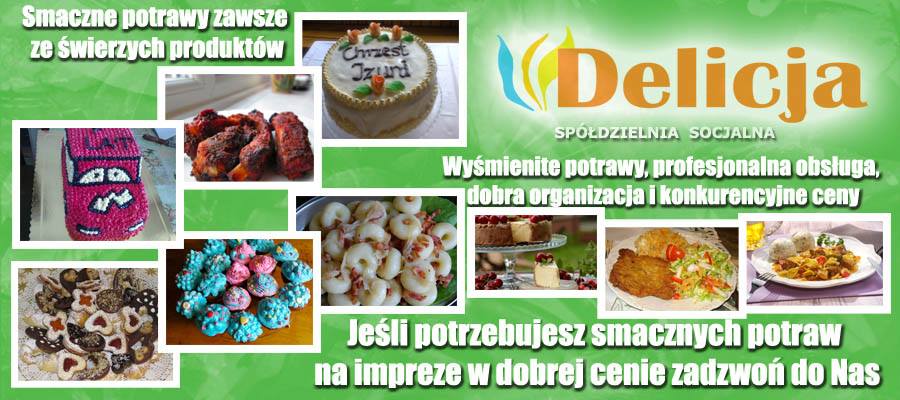 Usługi cateringowe - Catering Delicja Wesoła 264, 36-233 Wesoła